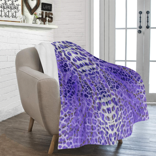 leopard 6 Ultra-Soft Micro Fleece Blanket 50"x60"