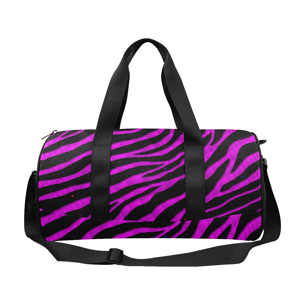 Ripped SpaceTime Stripes - Pink Duffle Bag (Model 1679)