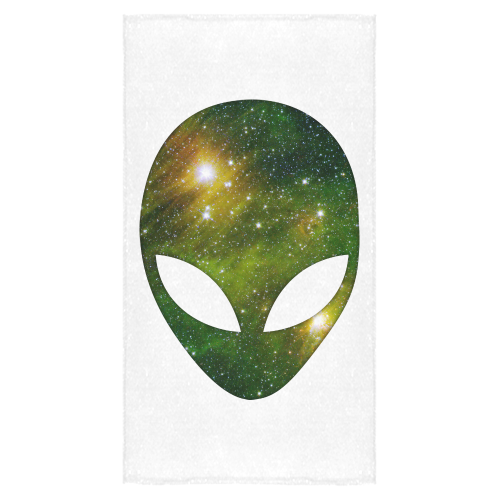 Cosmic Alien - Galaxy - Stars Bath Towel 30"x56"