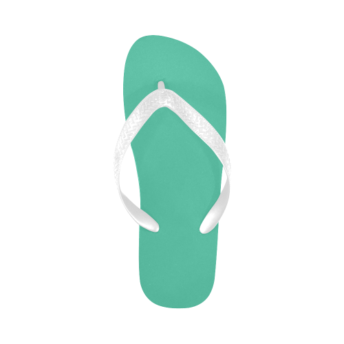 Biscay Green Flip Flops for Men/Women (Model 040)