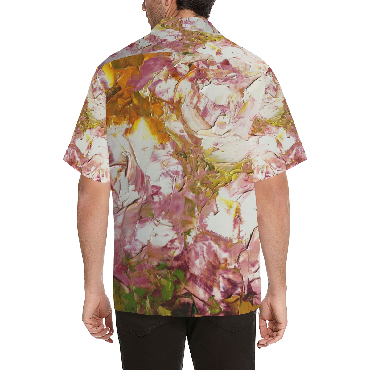 white roses Hawaiian Shirt (Model T58)