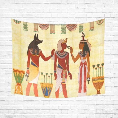 Egyptian Vogue Cotton Linen Wall Tapestry 60"x 51"