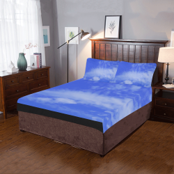 Blue Clouds 3-Piece Bedding Set