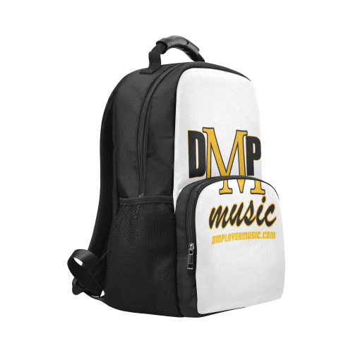 DMP Music Backpack (white) Unisex Laptop Backpack (Model 1663)