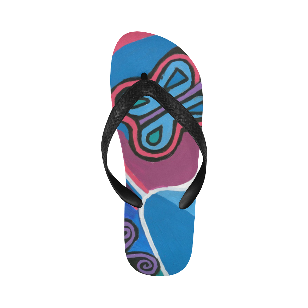 Mariposas Flip Flops for Men/Women (Model 040)