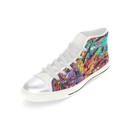 Chaos High Top Canvas Shoes for Kid (Model 017)