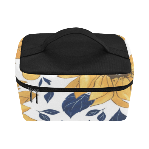 Sunflowers Cosmetic Bag Cosmetic Bag/Large (Model 1658)