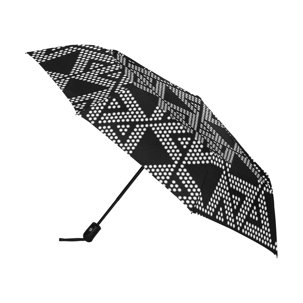 Polka Dots Party Anti-UV Auto-Foldable Umbrella (U09)