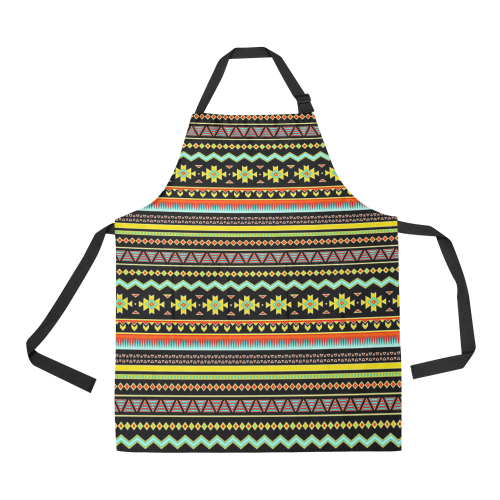 bright tribal All Over Print Apron