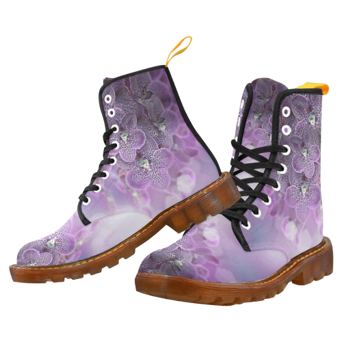violet-orchids Martin Boots For Women Model 1203H
