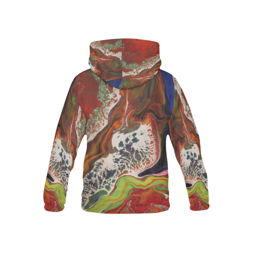 dragonfruit All Over Print Hoodie for Kid (USA Size) (Model H13)